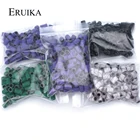 ERUIKA 100 шт фиолетовый зеленый шлифовальный колпачок полосы для электрическое сверло для ногтей аксессуары Гель-лак удаление маникюра инструмент для педикюра