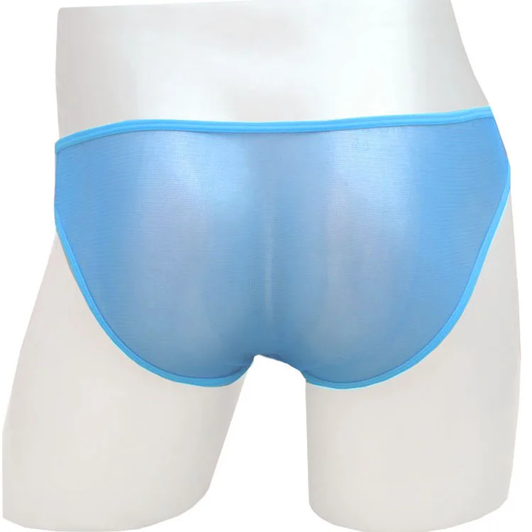 Трусы сетчатые мужские прозрачные сексуальное нижнее белье M-XL |