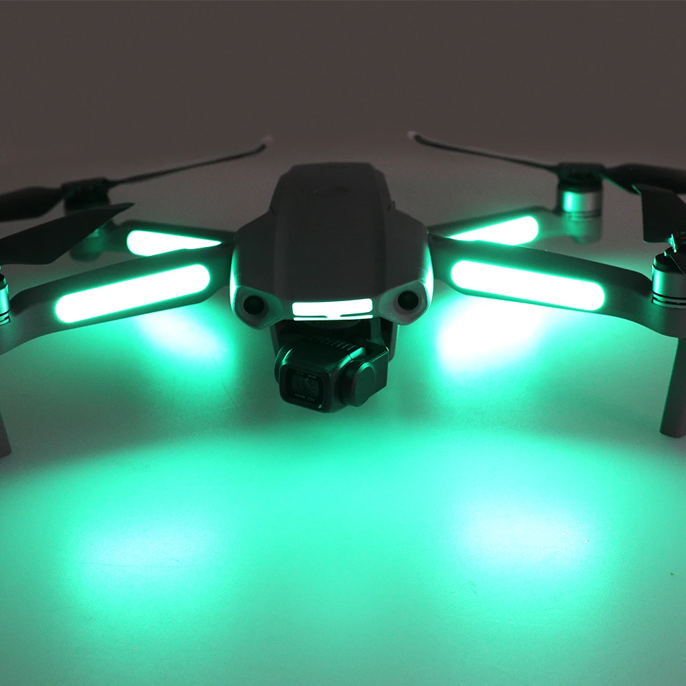 1set Drone Luminous Stickers For Mavic Air 2 Fluorescent Skin Sticker for DJI 2/Mavic Pro Zoom/Mavic Accessories |
