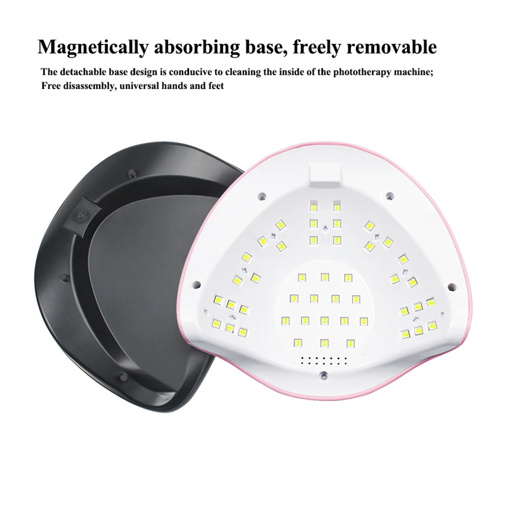 

180W UV LED Lamp Nail Dryer Fast Dry Manicure Curing Polish Light Manicure Machine EU Plug Nail Drying UV Lamp