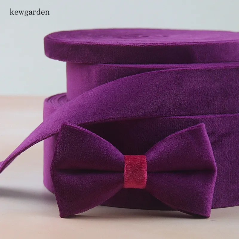 Kewgarden вручную изготовленная лента DIY галстук-бабочка аксессуары для волос