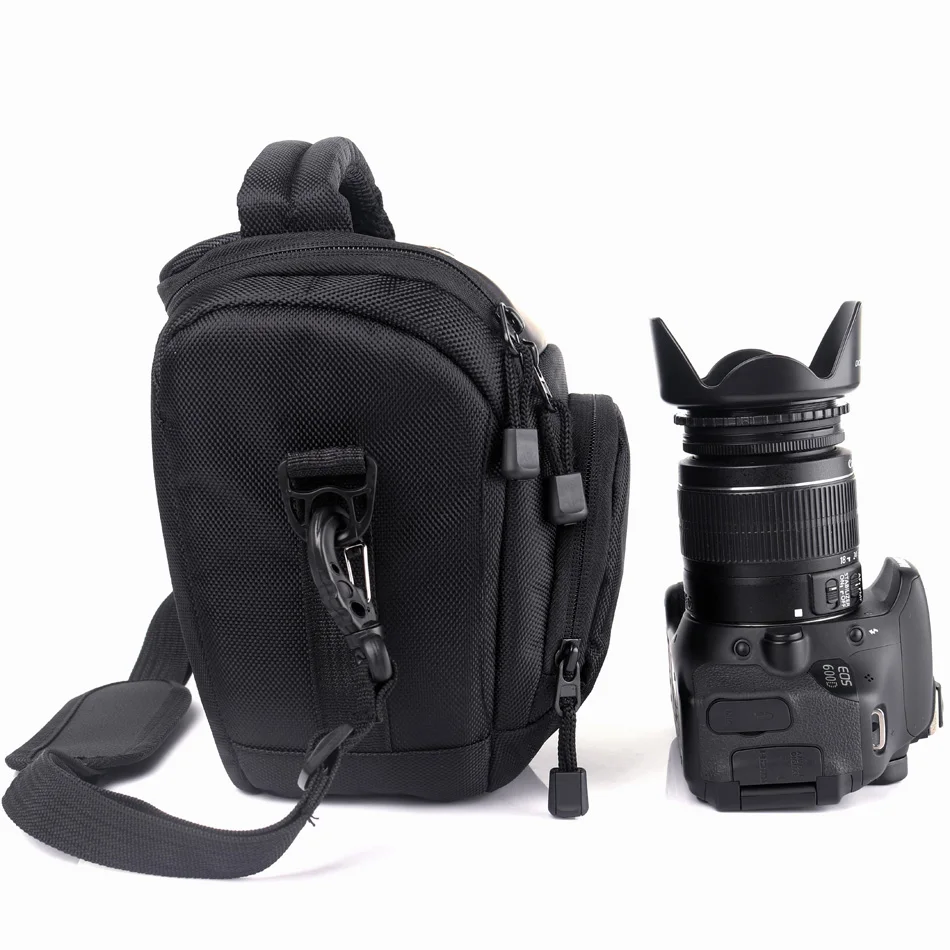 dslr camera bag for canon nikon cover sony fujifilm panasonic olympus photography photo case lens backpack gray triangle bag free global shipping
