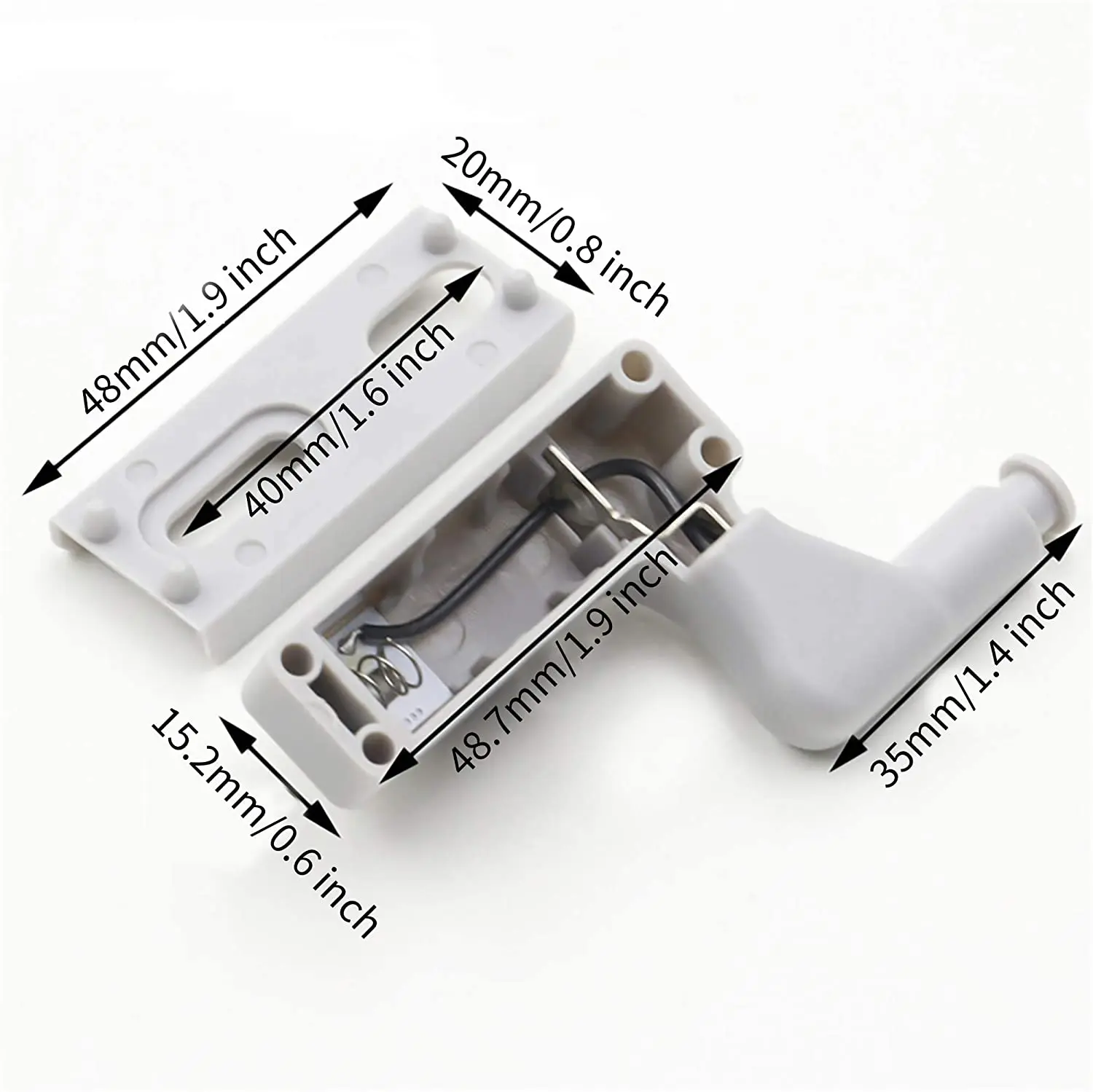 5 шт. светодиодный петли для шкафа с полками Светильник Универсальный Кухня