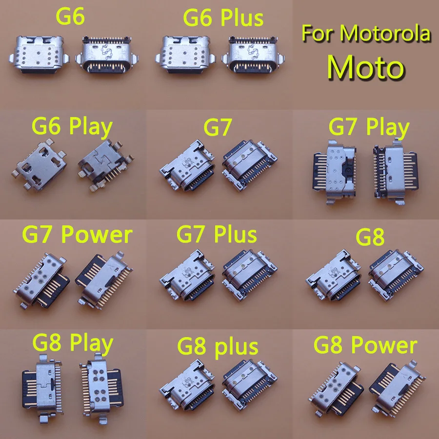 Много микро usb зарядный разъем док станция порт для motorola moto g6 g7 g8 plus power G8 Play