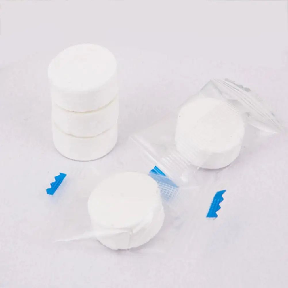 Одноразовое спрессованное портативное полотенце для лица из чистого хлопка