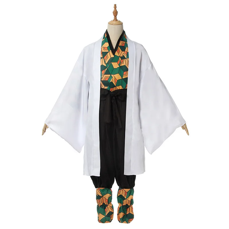 Cosdaddy Kimetsu без Yaiba Sabito Косплэй костюм Kisatsutai кимоно униформа|Костюмы аниме| |