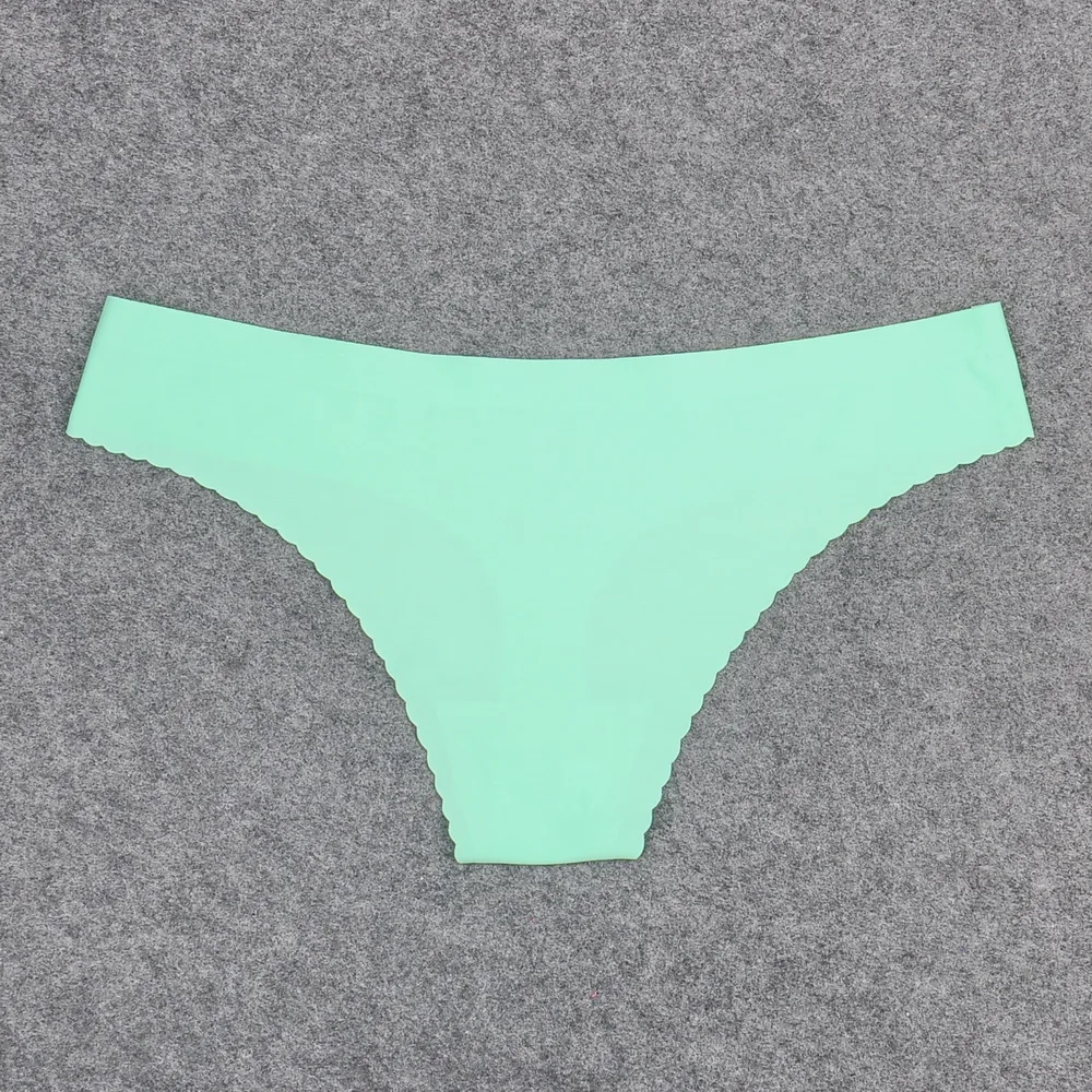 Новинка бесшовное нижнее белье женские сексуальные ледяные шелковые трусики
