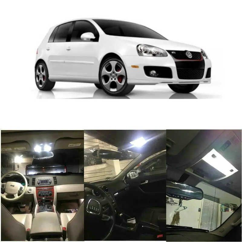 Внутренние светодиодные лампы для 2008 Volkswagen Vw Beetle Eos Golf City GTI Jetta Passat R32 Rabbit Touareg |