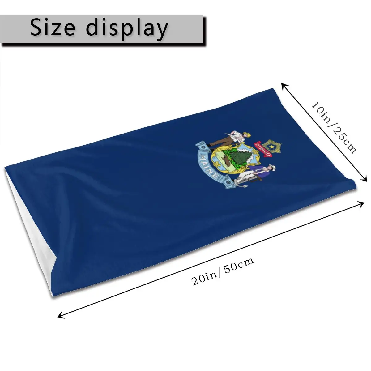 Волшебный шарф в стиле Мэйн Америка США маска для лица на половину унисекс