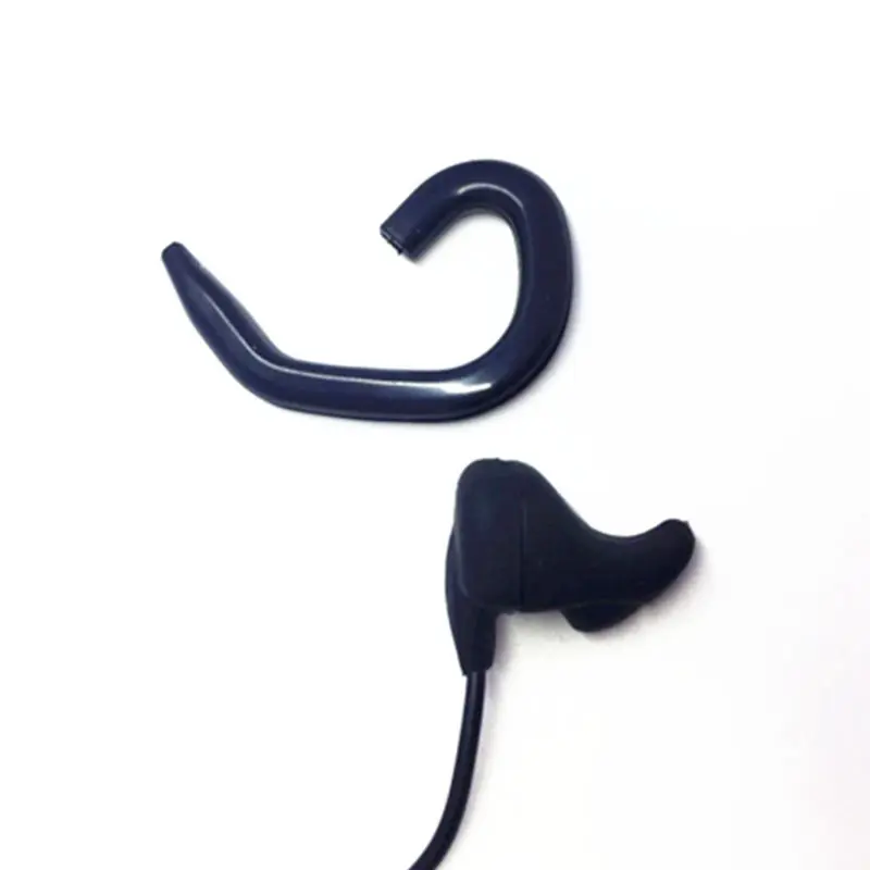 Тактика ушной костный вибратор шумоподавление наушник с U94 Ptt для Baofeng Uv5r 6r Kenwood