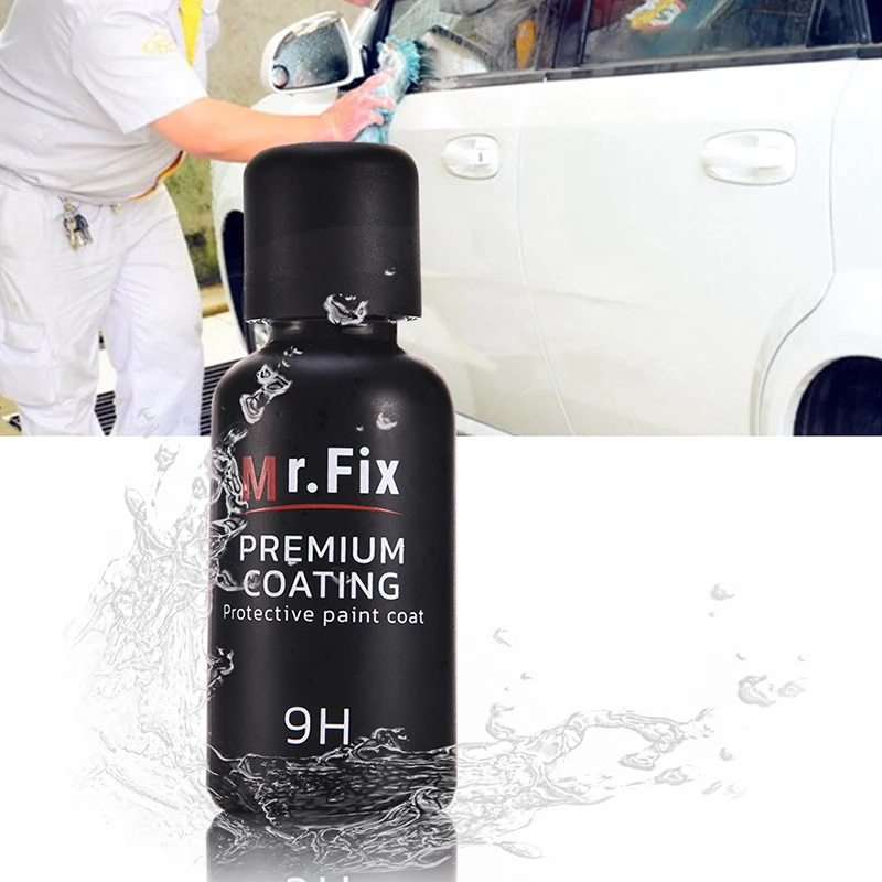 

30ml & 50ml 9H Upgraded Paint Care Car Polish Liquid Ceramic Car Coating Anti-scratch Auto Detailing Glasscoat Super Hydrophobi