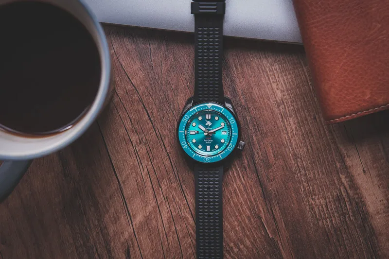 Проксима 44 мм черный циферблат керамический вращающийся Безель сапфировое