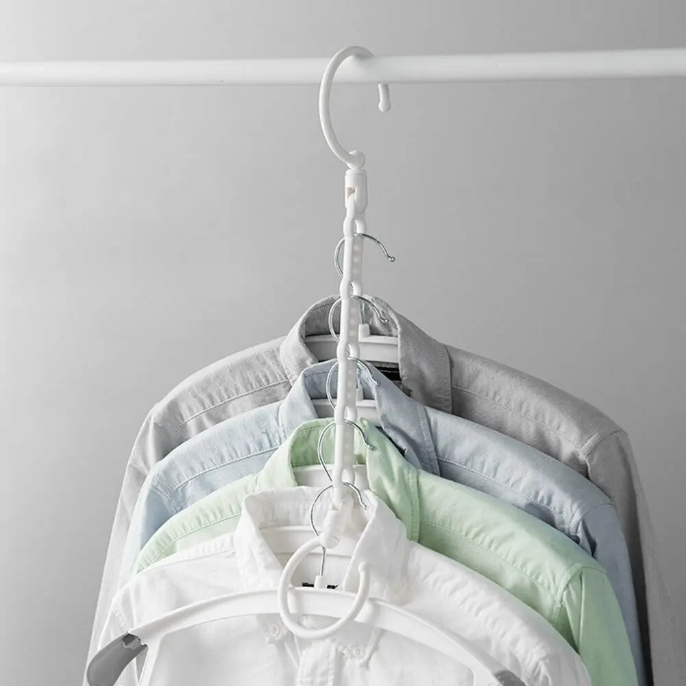 Многофункциональный Горячая Магическая Экономия пространства вешалка для