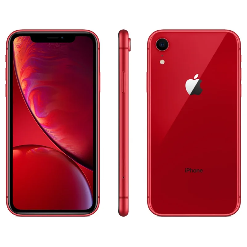 Разблокированный оригинальный Apple iPhone XR | Безрамочный ЖК дисплей 6 1 дюйма 64 ГБ/128