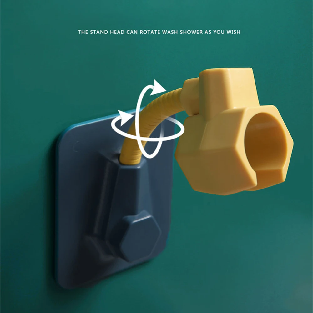 Регулируемая ручка на присоске держатель для душевой лейки крепежный кронштейн