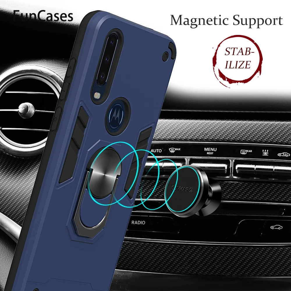 Роскошный силиконовый магнитный автомобильный держатель мягкий чехол для Moto P40