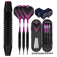 3pcs soft tip darts set with replacement shafts soft safe dart for electronic dart board for office home entertainment