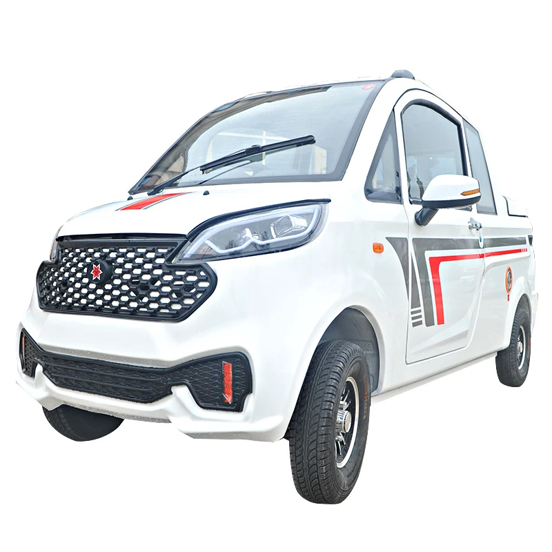 

5-seater Electric four-wheel pickup truck 65km home pick-up and drop-off new energy transportation electric car