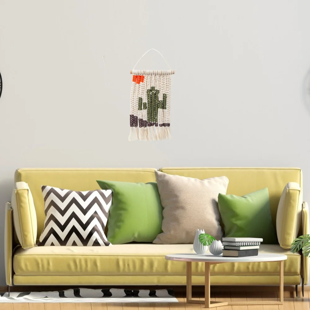 

1 Set Tapestry Ornament DIY Wall Hanging Material Kit DIY Tapestry