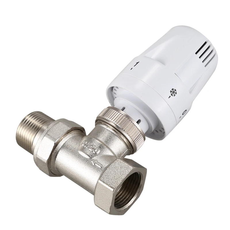 Топ 3/4 дюйма латунь термостатический радиаторный клапан прямые Тип DN20