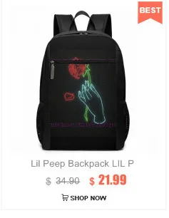 Lil Peep рюкзак LIL PEEP Ghostboy рюкзаки трендовая Сумка для подростков с принтом для покупок мужские-женские многофункциональные сумки высокого качества