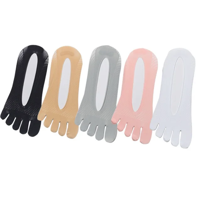 

1pairs/lot Fashion Invisible Silicone Socks High Quailty Anti-skid Ultrathin Socks For Women Anti-friction Funny Ankle Socks