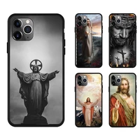 jesus christ god bless you luxury unique phone case for iphone 5 5s se 6 6s 7 8 plus x xr xs 11 12 mini pro max cover fundas