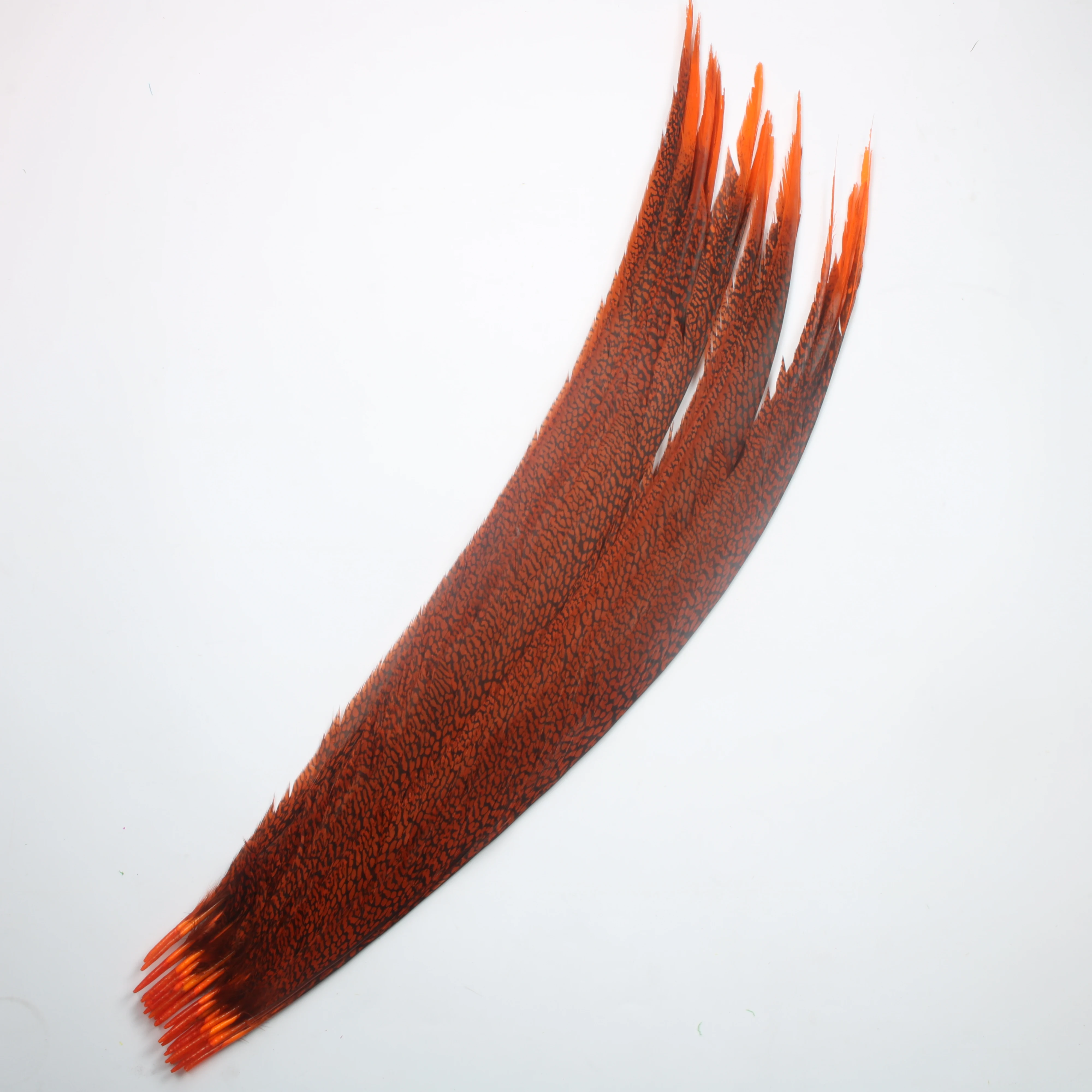 100pcs/lot Orange Lady Amherst Pheasant tail Feathers For Crafts 24-28inch/60-70cm Carnival Party DIY Decoration Plume | Дом и сад
