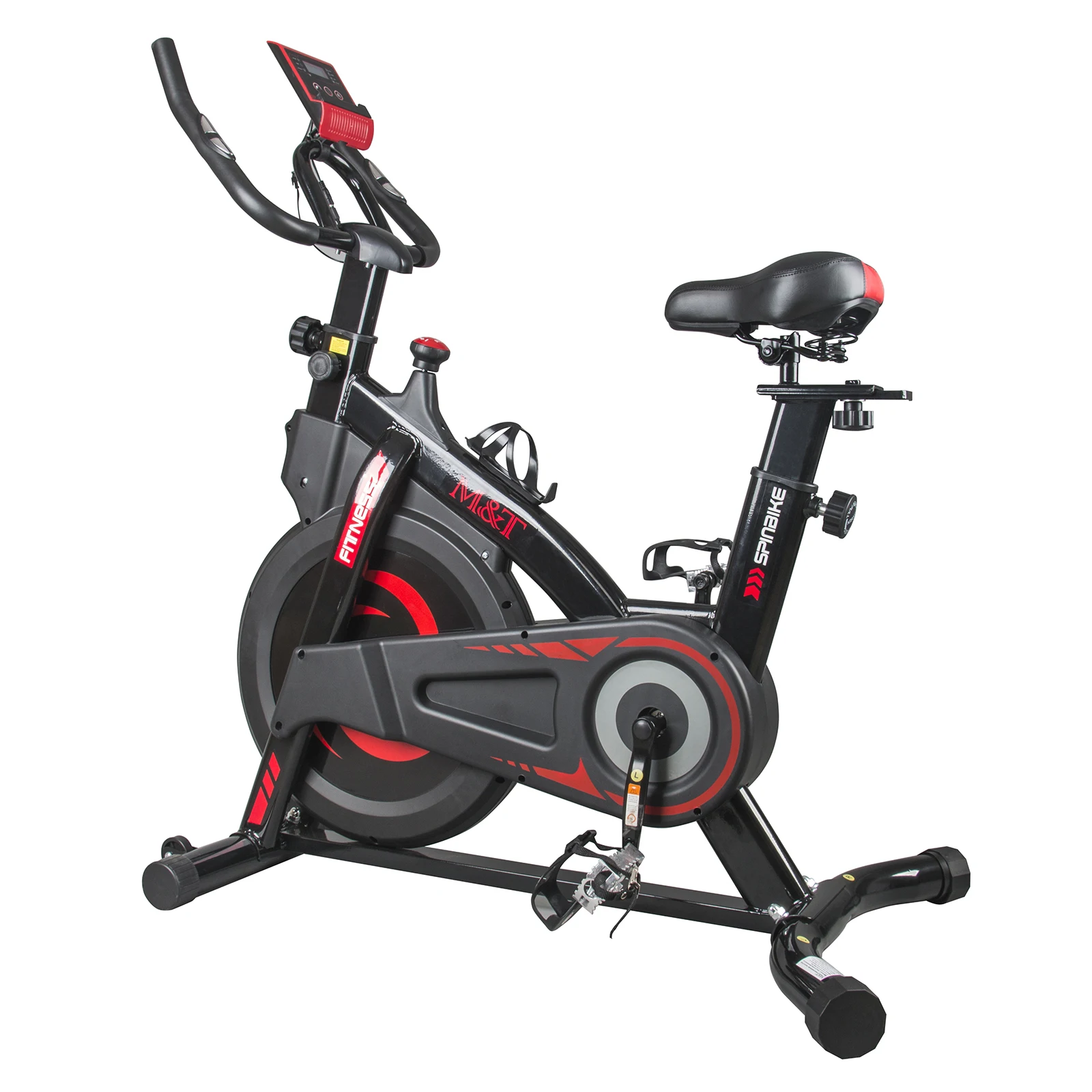 Велотренажер M &amp T с ЖК-дисплеем тренажер для домашних тренировок регулируемое