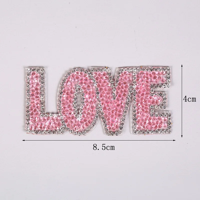 ZOTOONE стразы кристаллы s Аппликация утюг на прозрачные с прямой основой Стразы