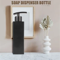 soap dispenser bottle bathroom shower gel refillable bottles 350ml shampoo wash hair conditioner lotions stainless steel