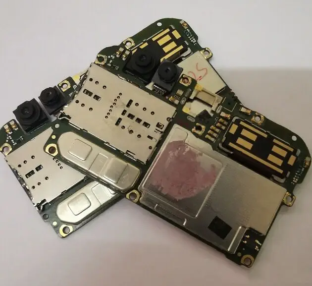 Б/у Материнская плата для Huawei Nova2S, использовалась на плате nova2s, разблокирована, 32 ГБ, проверена и работает.