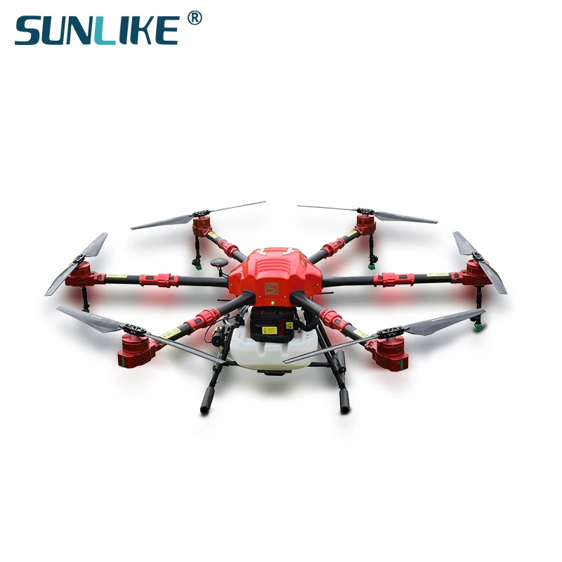 S612 сельскохозяйственный Дрон 6 осевой БПЛА распыление пестицидов GPS