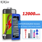Аккумулятор KiKiss GSP1029102A (версия 12000), 2016 мА  ч, сменный, для JBL Charge 3 Charge3 версии 2016