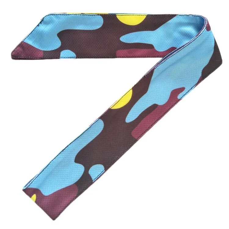 Мужская камуфляжная повязка на голову эластичный обруч для головы спортивный