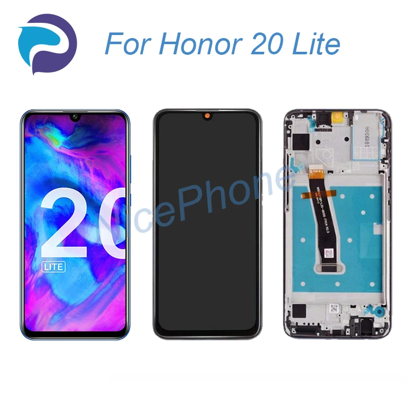 Для honor 20 lite ЖК-дисплей Экран + сенсорная панель (диджитайзер) Дисплей 2340*1080 HRY-LX1T