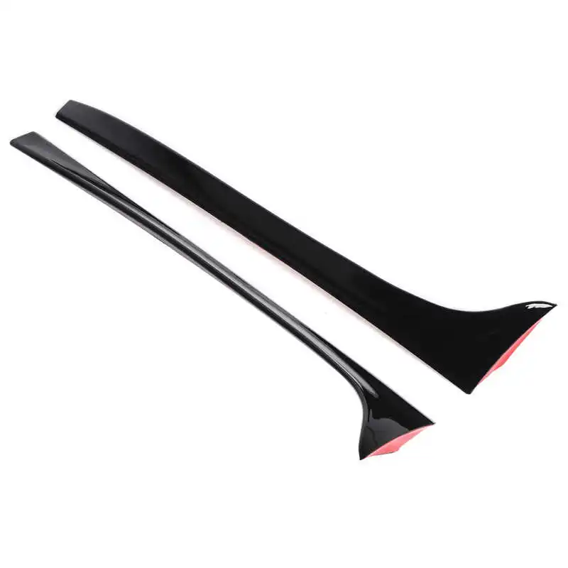 

Side Roof Spoiler Side Spoiler Trim Pair of Gloss Black Rear Roof Side Spoiler Wing Fit for Mk5 6R 6C Standard 2009-2017