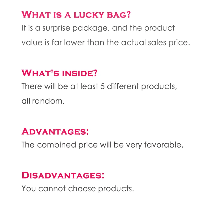 Пакет на удачу упаковка с сюрпризом цена еду экономичная комбинированная товары