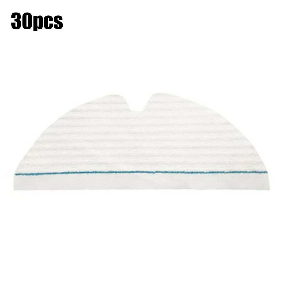 

30pcs Disposable Mop Cloth Wipes Suitable For Ro Borock S50 / S55 / S6 / S5MaxS6/ S5/E35/E20/E25 Household Cleaning Parts