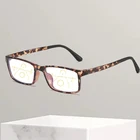 Мультифокальные Прогрессивные очки для чтения, мужские, женские, мужские, с защитой от синего УФ-излучения, пресбиопические очки с автоматической регулировкой, 2021