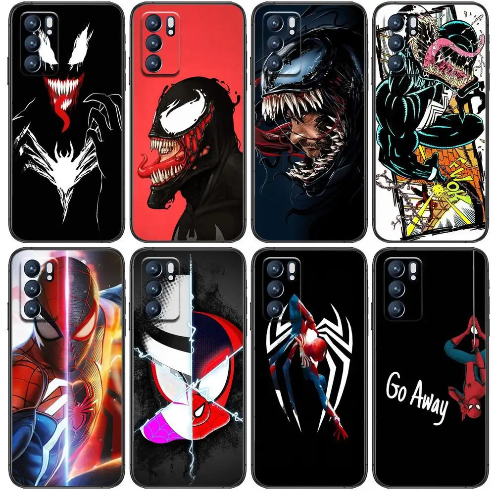 

Spiderman venom For Realme C3 Case Soft Silicon Back cover OPPO Realme C3 RMX2020 Coque Capa Funda find x3 pro C21 8 Pro a91