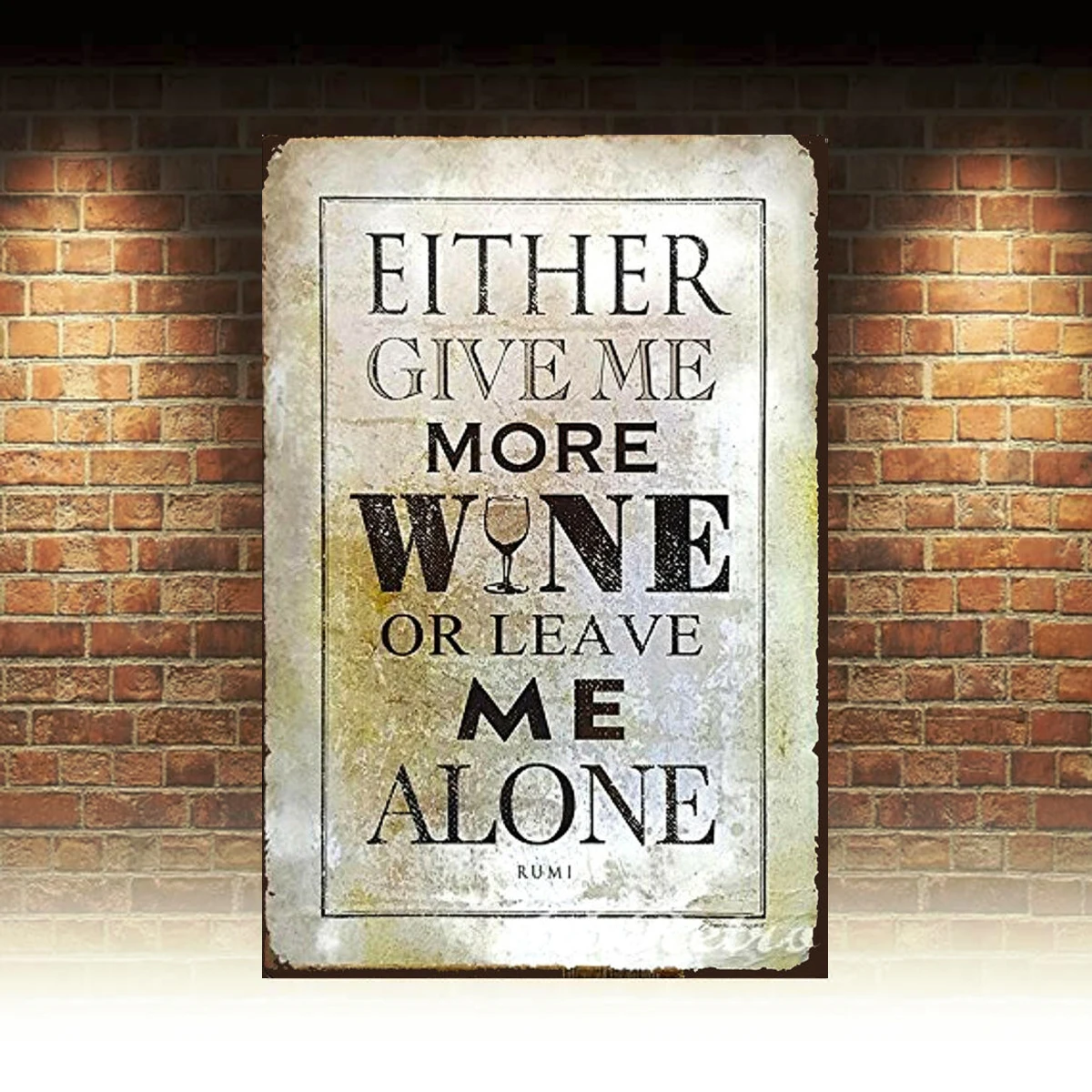 Винная фотография Настенный декор металлическая панель постер домашний магазин