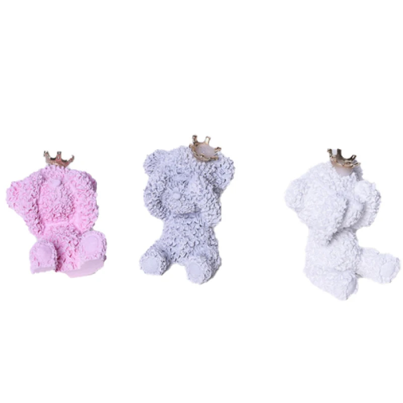 

Car air conditioning air outlet perfume clip car Teddy bear gypsum aromatherapy car fragrance decoration ornaments