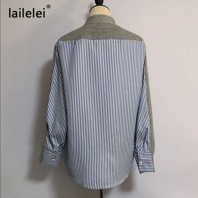 Женский свитер в стиле пэчворк кардиган на пуговицах шерстяной Милый джемпер с V