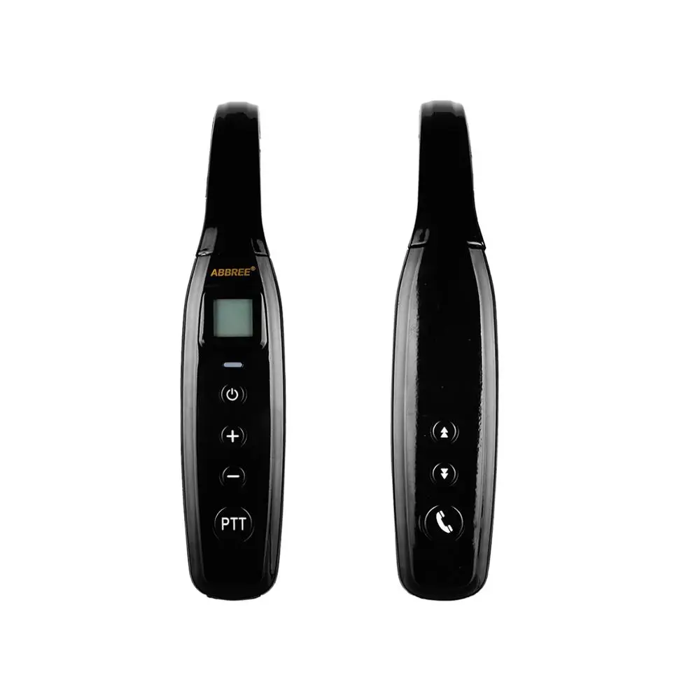 Abbree AR 669 UHF 400 470 МГц 0 5 Вт 99CH Шейная рация Bluetooth гарнитура наушники для