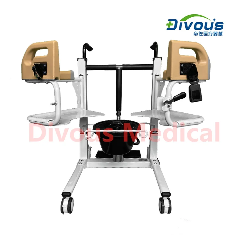 

Hydraulic Patient Lifting Transfer with Commode Bath Toilet Chair from Bed to Chair For Disabled Wheelchair
