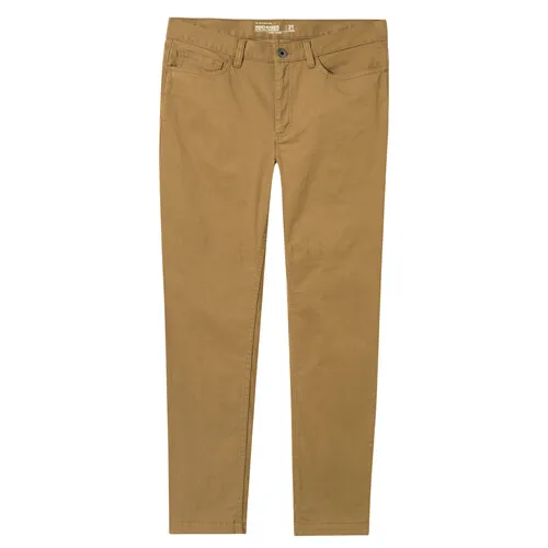 85Khaki Giordano мужские стрейчевые повседневные джинсовые брюки из натурального хлопка на средней талии - Цвет: 85Khaki