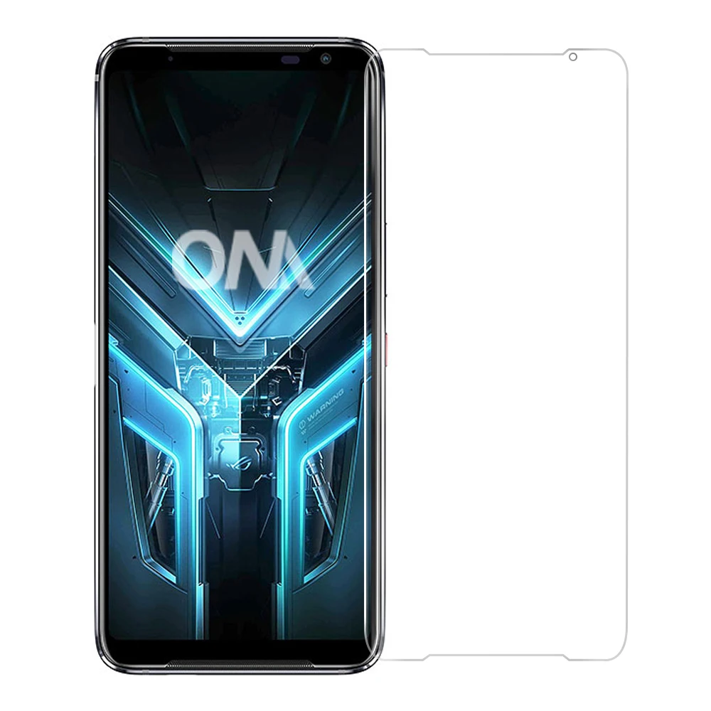 3Pcs Tempered Glass For Asus ROG Phone 3 Strix Glass Screen Protector Glass for Asus ROG Phone 3 Strix Edition Protective Film