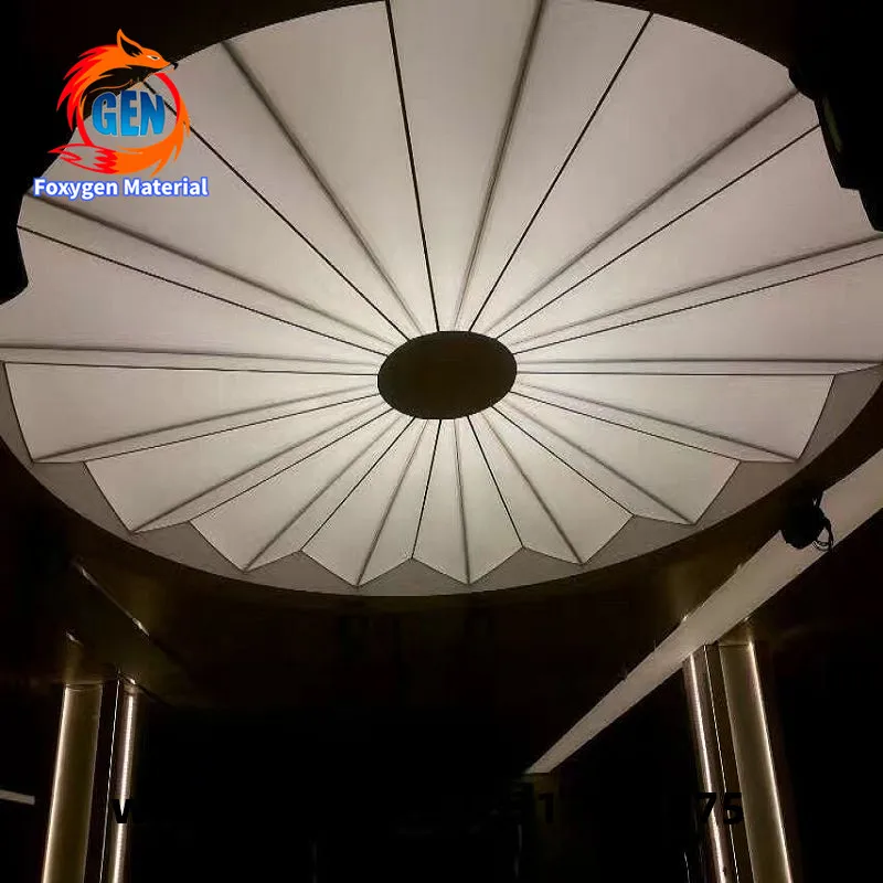 

Home Decor cheap price 3D design UV printed infinity Stretch ceiling in India