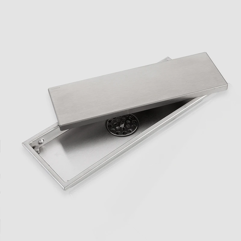 Напольные стоки из нержавеющей стали линейный душевой сток в полу плитка вставка